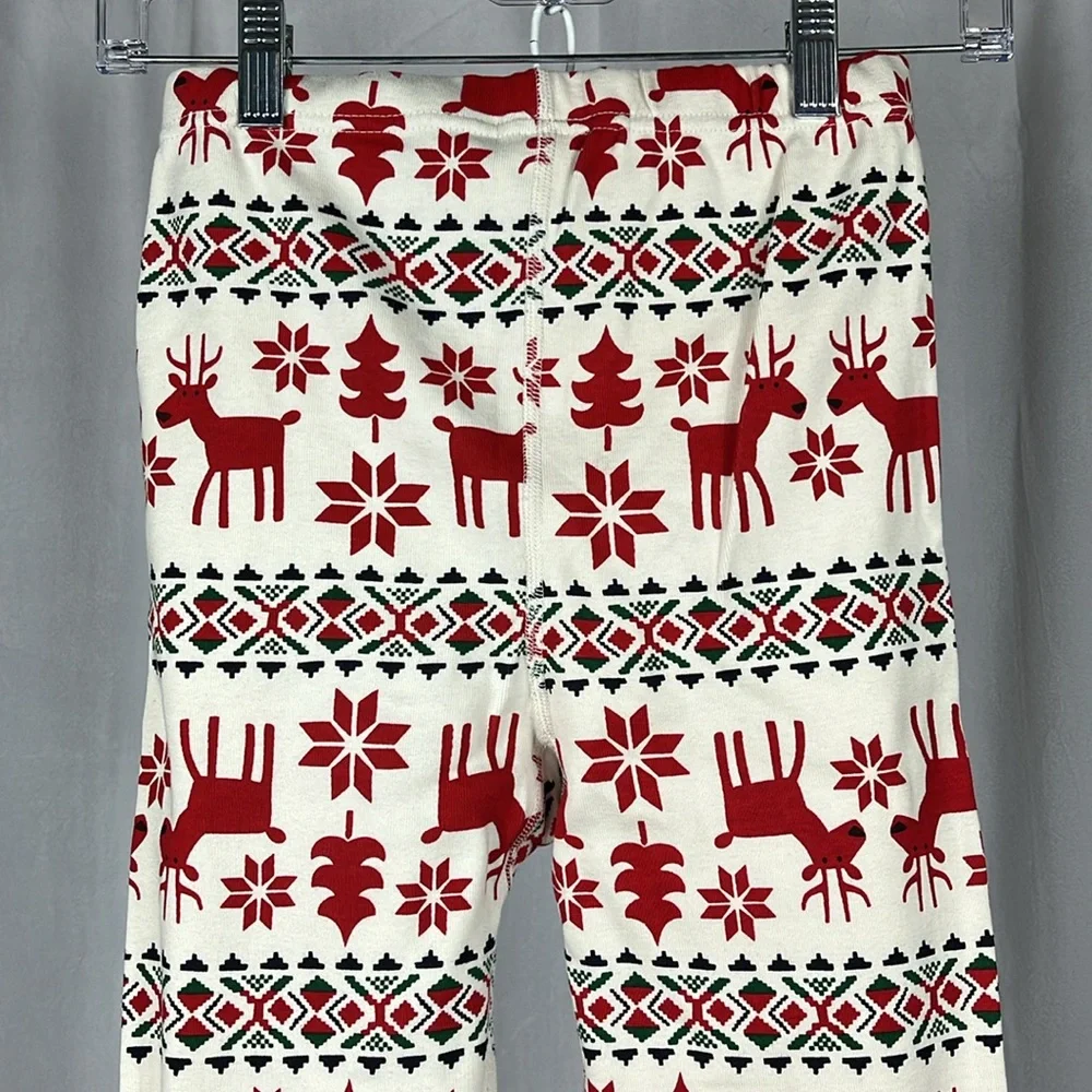 Hanna‎ Andersson Dear Deer Long John Pajama Set.